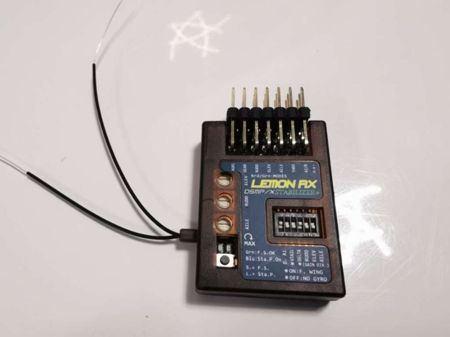 Lemon Rx Stabilizer Plus 7CH PWM Receiver DSMP (DSMX /DSM2)