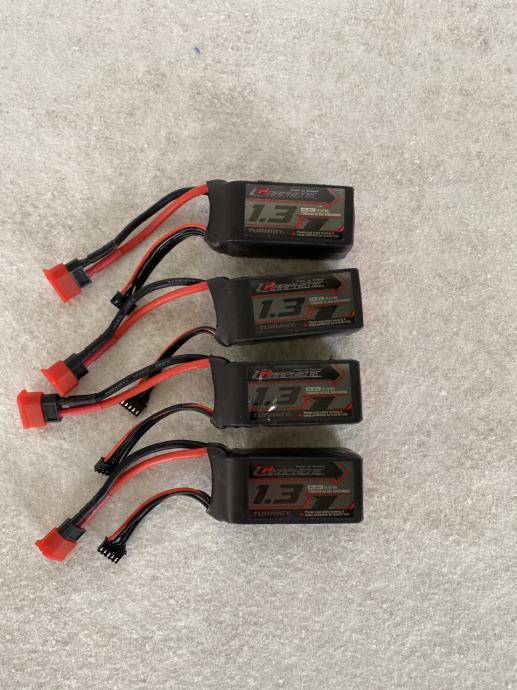 LiPo baterije Graphene 1.300 mAh, 4S1P, 65C - 4 kom