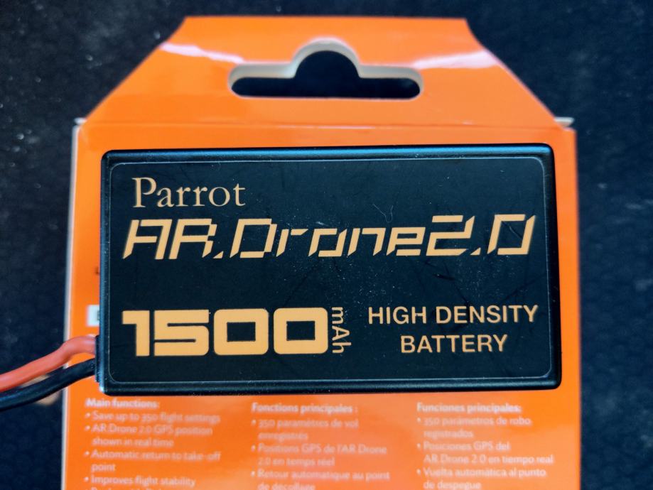 Batterie 1500 MAh 11,1V Li-Polymère Pour Parrot AR.Drone 1.0 / 2.0 / 2.0 HD – Rechange Cameron Sino Puissante