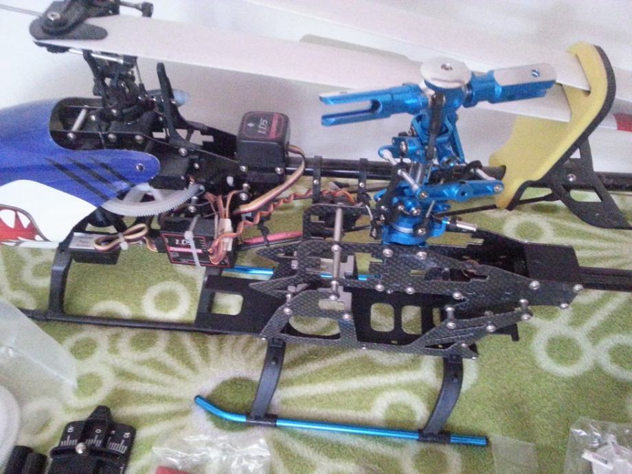 Hélicoptère Radiocommandé Trex 450 - RC Occasion Pour Passionnés