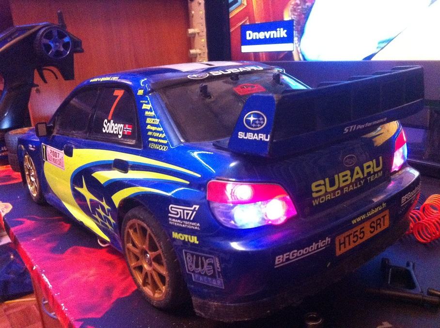 RC Subaru Impreza WRC Tamiya 1/10 2000kn