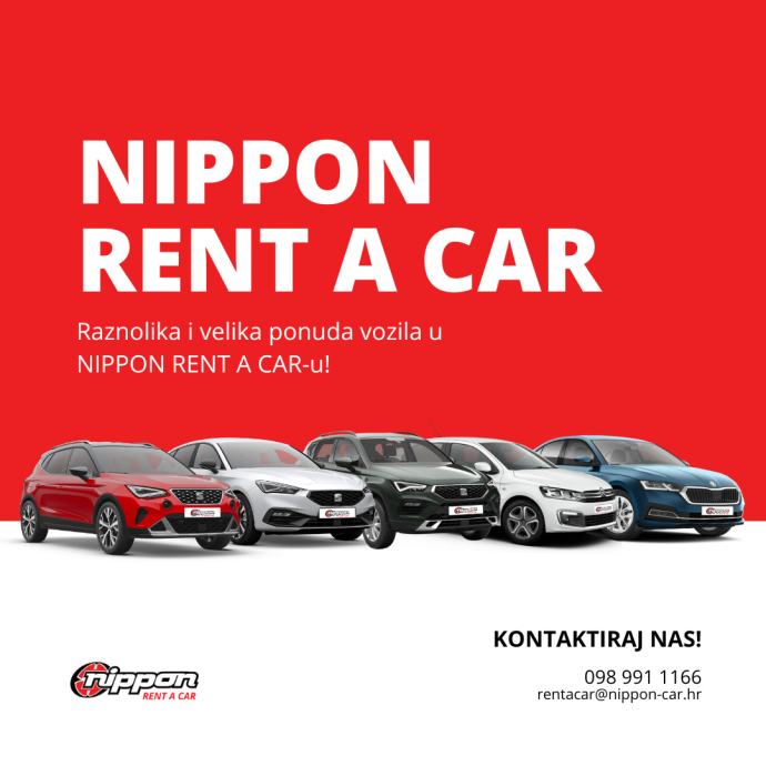 RENT A CAR (Osijek, Požega, Sl. Brod, Vukovar, Vinkovci, Zagreb)