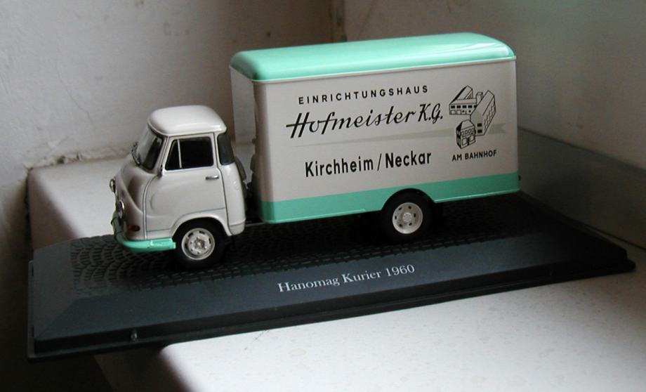 Model autića Honomag Kurier 1960