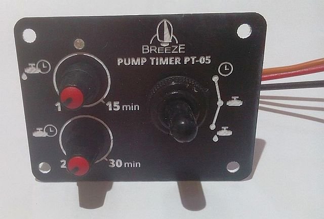 Timer - tajmer pumpe za bazen u kojem se čuva živa ješka