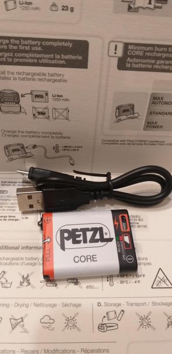 Batteria Ricaricabile Core - PETZL