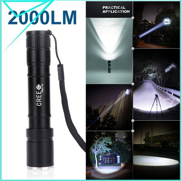 VODOOTPORNA LED lampa CREE XM-L T6 za LOV i RIBOLOV