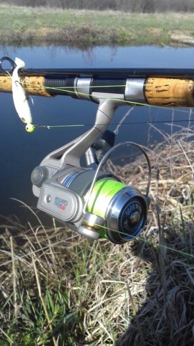Moulinet Toupie Vintage Abu Garcia CD-6 3000 - Fonctionne Bien, Fabriqué En Corée, Parfait Pour La Pêche