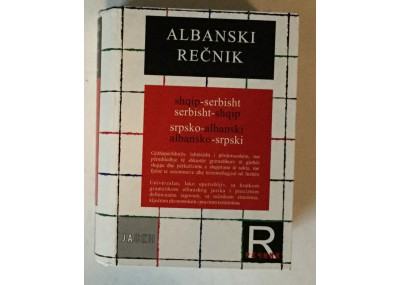 ALBANSKI REČNIK : SRPSKO ALBANSKI I ALBANSKO SRPSKI RJEČNIK