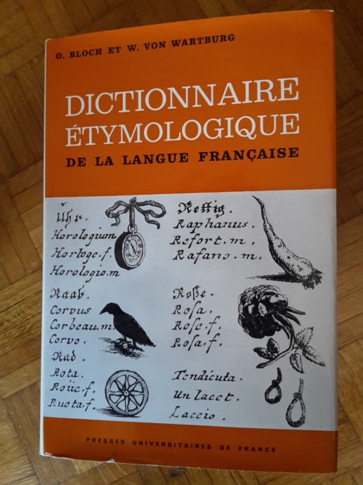 DICTIONNAIRE ETYMOLOGIQUE DE LA LANGUE FRANCAISE, 30 kn