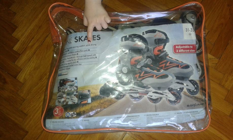 B Square Inline B-SQUARE inline skates 31-33