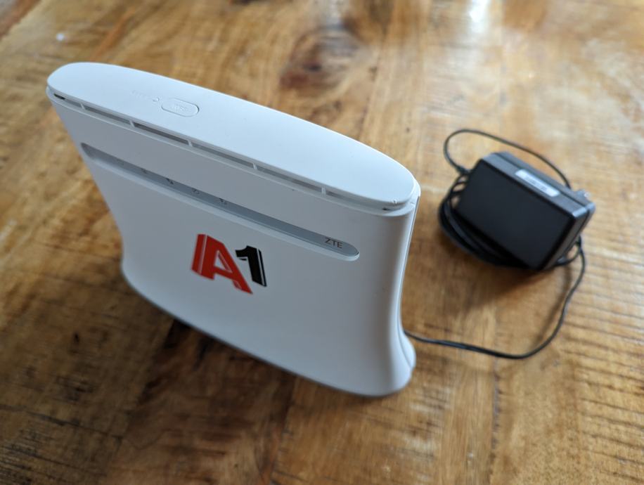 A1 ZTE Homebox Router