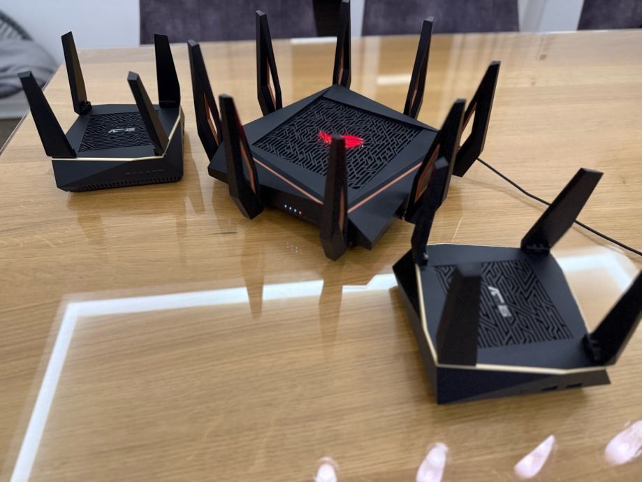 ASUS Gaming Router Set: ROG Rapture GT-AX11000 & 2x AX92U AiMesh Set