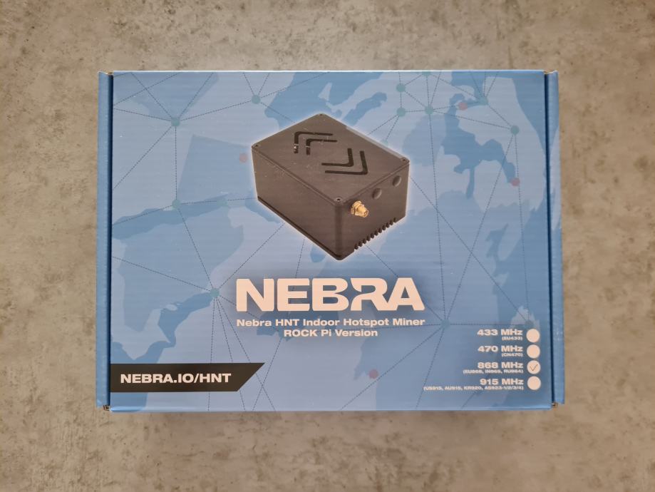 Nebra HNT Indoor Hotspot Miner (ROCK Pi Version)