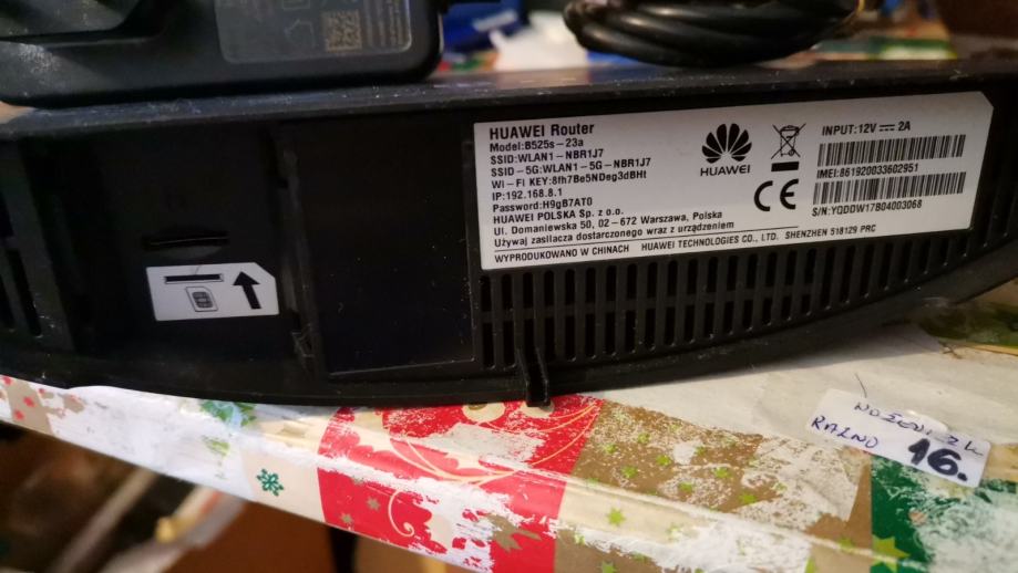 Ruter na SIM Karticu Huawei B525s-23a