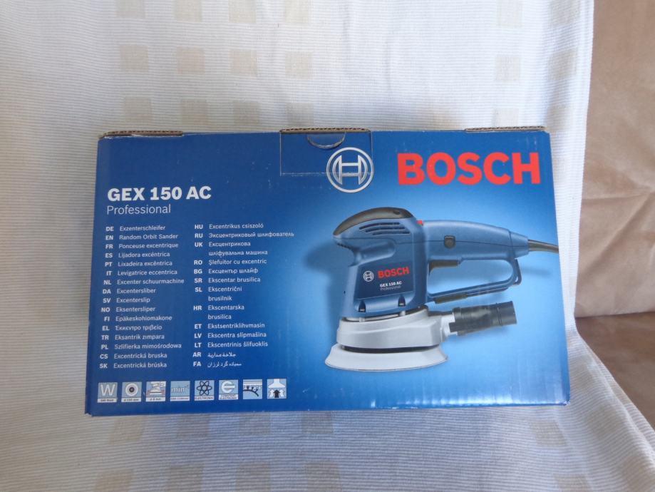 Bosch Professional 0601372565 Lijadora exc/éntrica 340 W