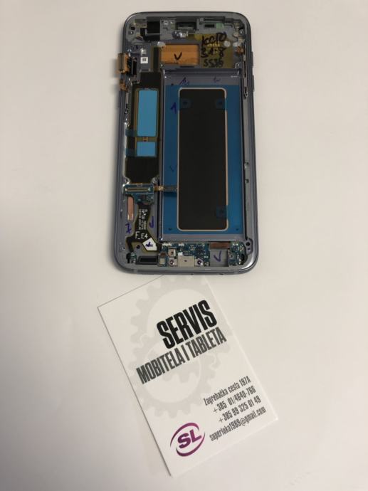 samsung galaxy s7 edge g935f lcd ekran touch screen (crni) ORIGINAL