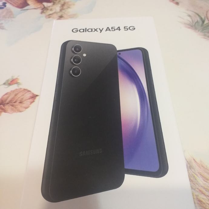 Samsung A54  8/256 crni,novo,zapakirano.
