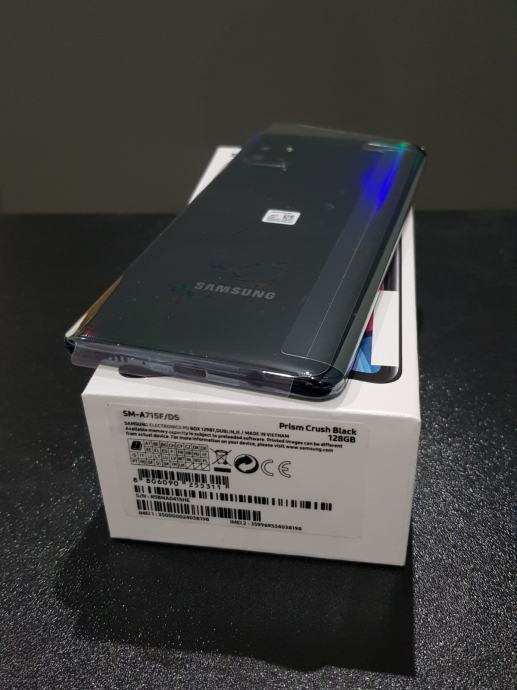 Samsung Galaxy A71 128GB Dual Sim Black, 24 rate Master Beskamatno