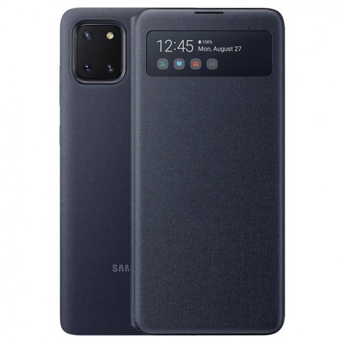 Original Samsung Note10Lite S View preklopna maskica crna