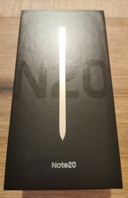 Samsung Galaxy Note 20, 256GB, Mystic bronze, potpuno nov sa računom
