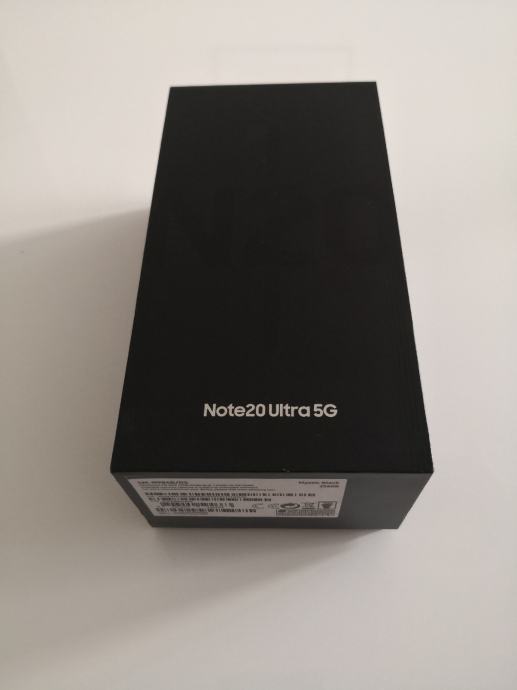Samsung Note 20 Ultra 256GB (mystic black) nekorišten, račun/garancija