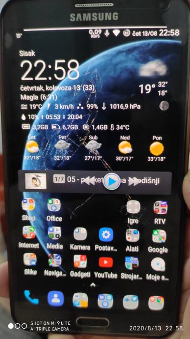 Prodajem Samsung Galaxy Note 3 5.7" portan na Android 10