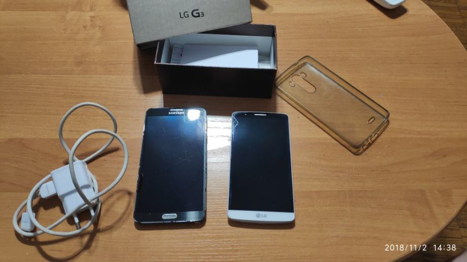 Samsung note 3, LG g3