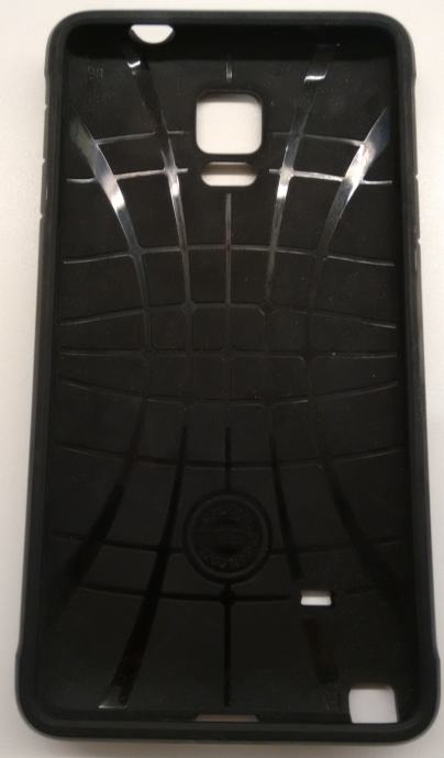 Nova tvrda zastitna maska za Samsung Galaxy Note 4 crne boje