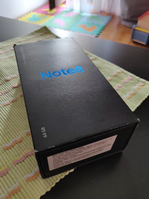 Galaxy Note 8 Black,Malo korišten,kao nov,gar. do 04.2020g. 3095kn