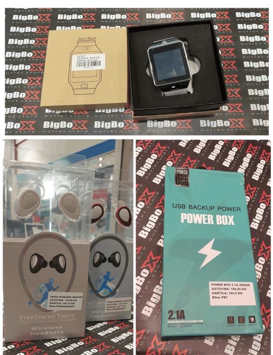 Samsung S10e Smart Watch, BlueTooth slušalice i Power Bank GRATIS