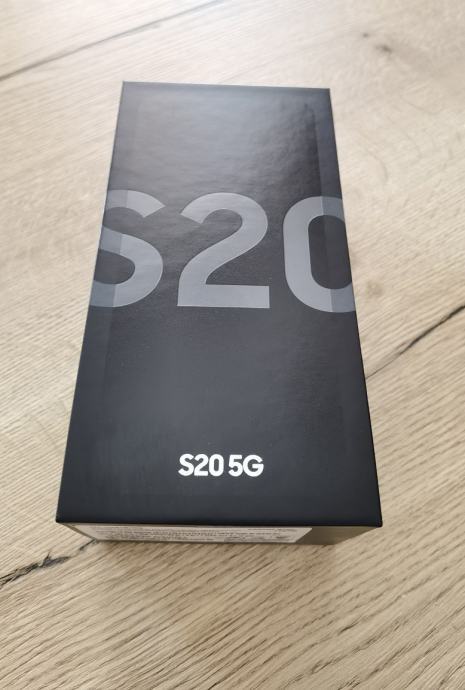 Samsung S20 5G, 12/128 GB, Cosmic Gray, NOVO