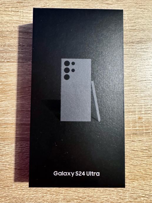 Samsung Galaxy S24 ultra 512gb titanium black novo račun vakuum