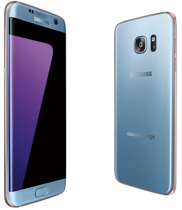 NOVI I ZAPAKIRAN SAMSUNG S7 EDGE 32 GB, PLAVI MODEL CORAL BLUE
