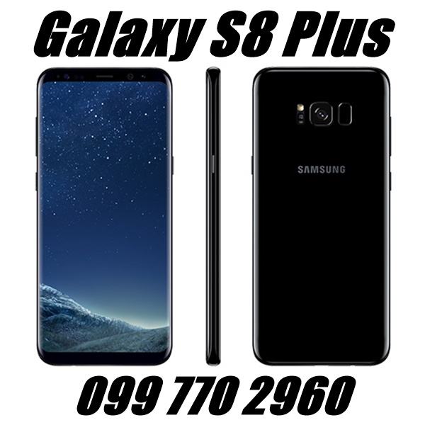 Galaxy s8 Plus 64gb Crni,oštećeno staklo,tel i punjač 900kn