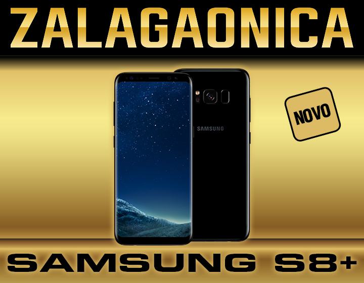 SAMSUNG GALAXY S8 PLUS 64GB,BLACK BOJE,NOVO,POVOLJNO,R1 RACUN