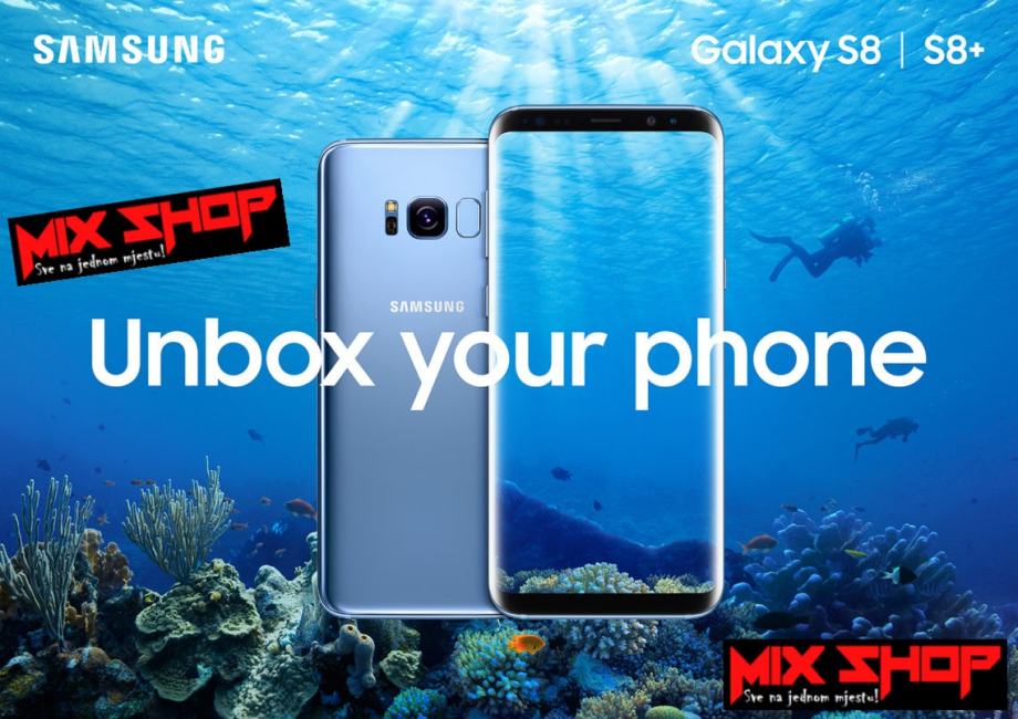 Samsung Galaxy S8 PLUS BLUE/PLAVI *KAO NOV*GARANCIJA*ZAMJENA DA*