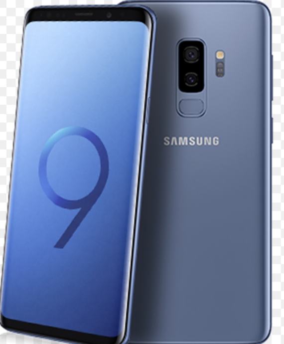 Samsung galaxy S9+ blue
