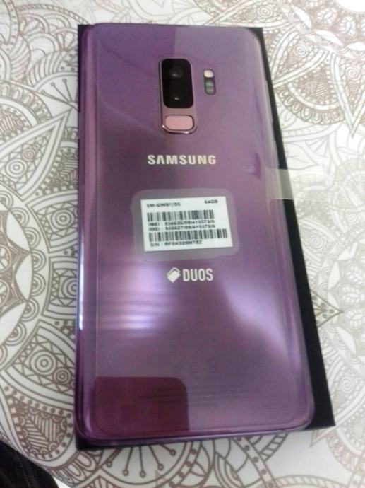 Samsung Galaxy S9 plus lilac purple edition
