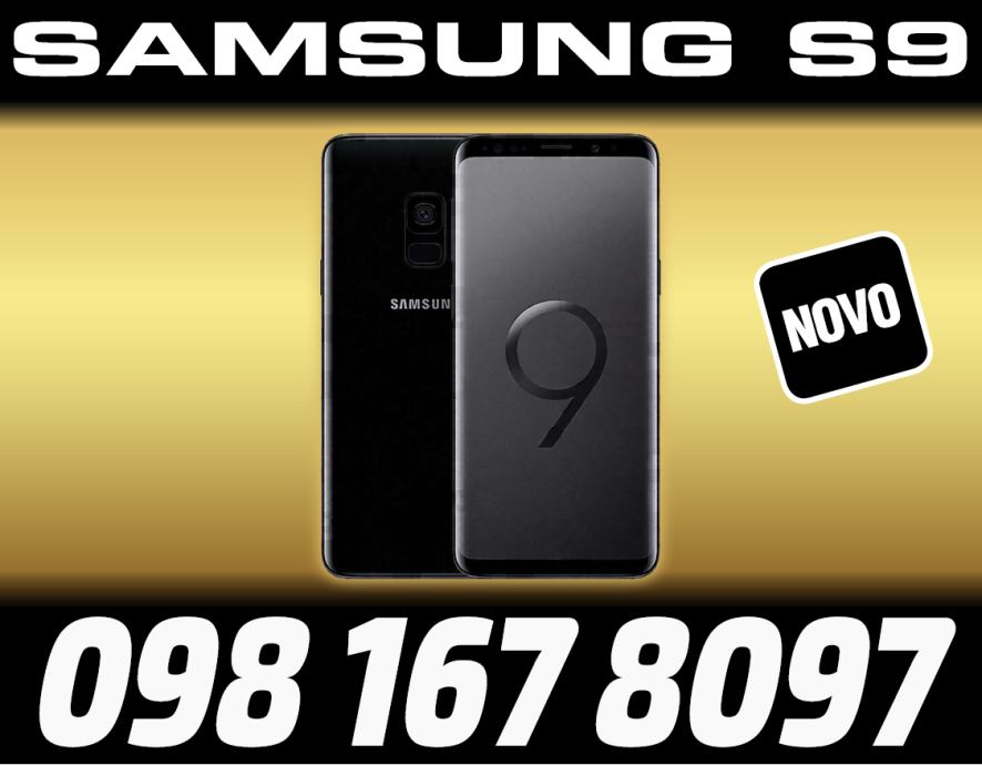 SAMSUNG GALAXY S9 64GB,MIDNIGHT BLACK BOJE,VAKUM,,R1 ,HP EXPRES HR