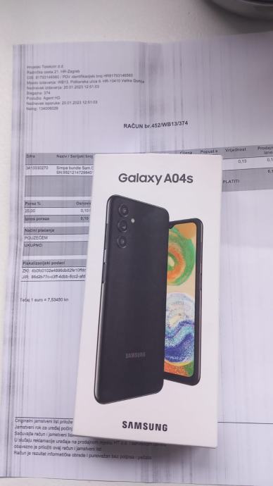 Samsung Galaxy A04s NOVI VAKUM RAČUN GARANCIJA