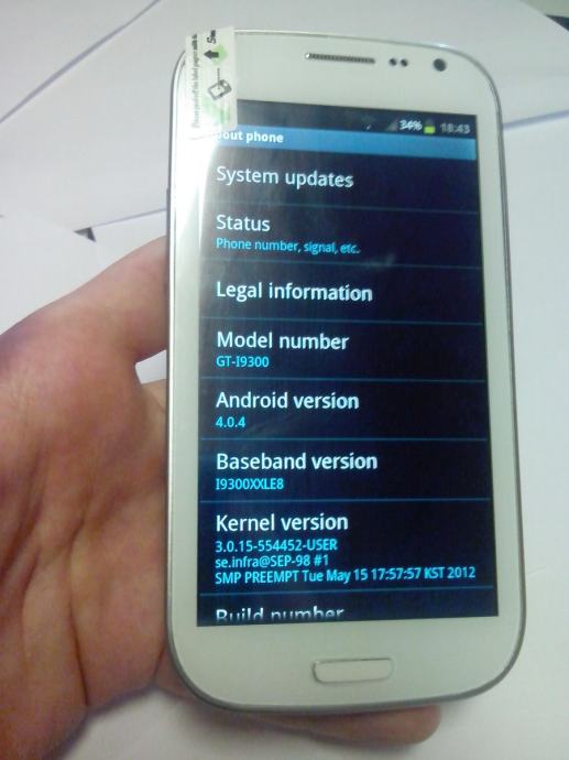 Samsung Galaxy S3 | DUAL SIM | Android | 1GHz | 512MB RAM