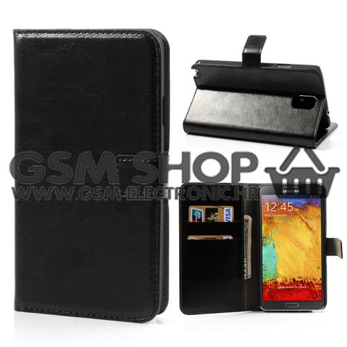 Kožna torbica Novčanik Samsung Galaxy Note III Note 3 N9500 N9505 Craz