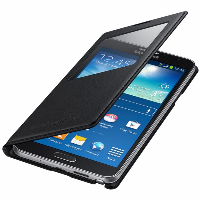 Samsung S-View Cover Galaxy Note 3 Neo crni Original (novo) + Torba