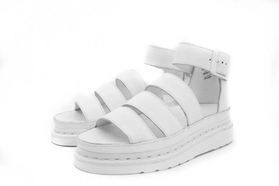 Dr.Martens Clarissa Softy White sandale povoljno!