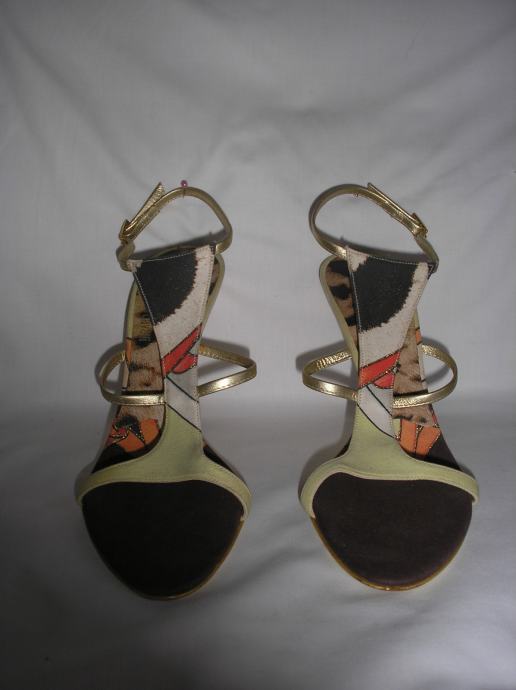 Sandales Sneakers Roberto Cavalli Freedom - Taille 38 (US 8), Multicolores, Neuves Dans Leur Boîte D'origine