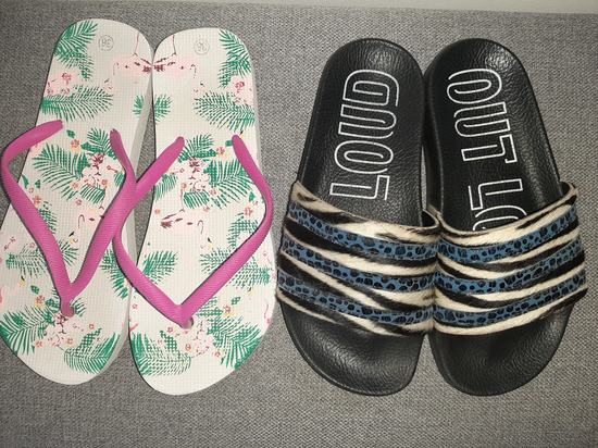 Lot br 36 Nove sandale , Adidas adilette , japanke