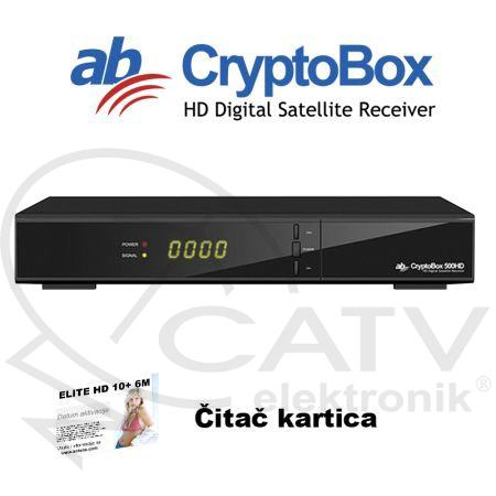 Satelitski digitalni prijemnik / receiver - AB Cryptobox 600 HD dvb-s2