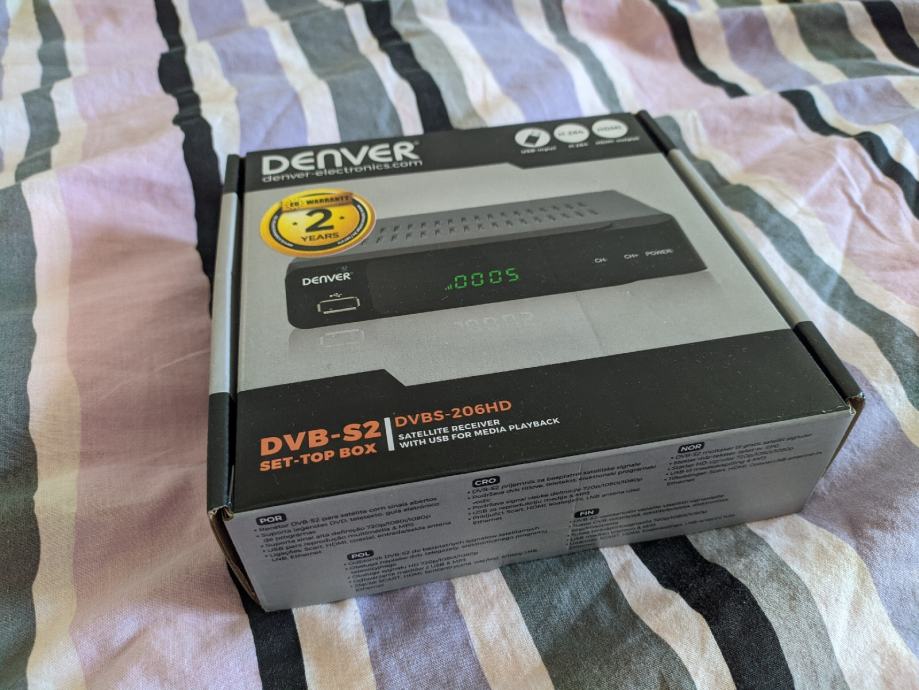 Denver DVB-S2 prijemnik receiver