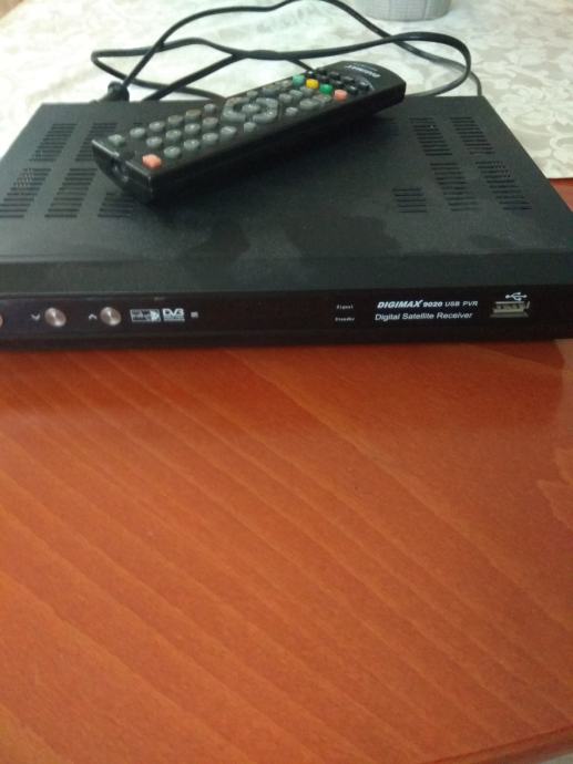 Digimax 9020 usb pvr digitalni satelitski receiver i tanjur Triax