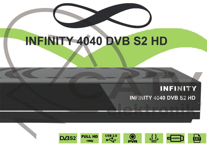 Infinity 4040 HD - DVB-S/S2 - HD satelitski prijamnik - AKCIJA ! -40%